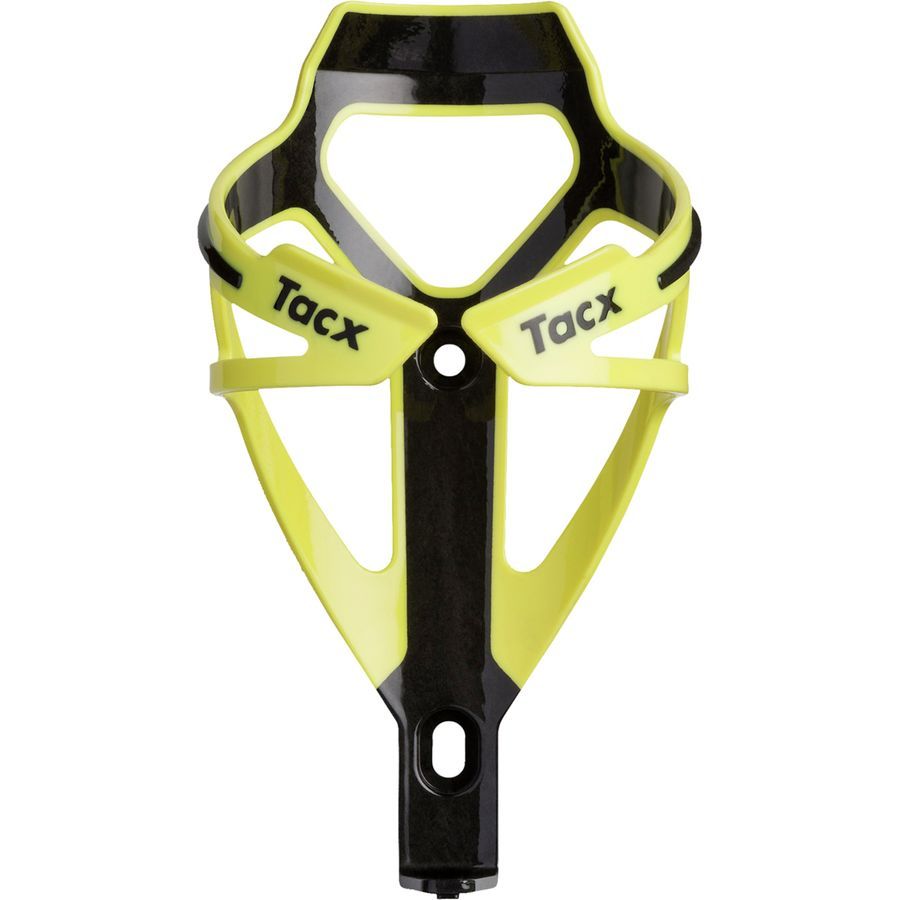 yellow tacx bike cage