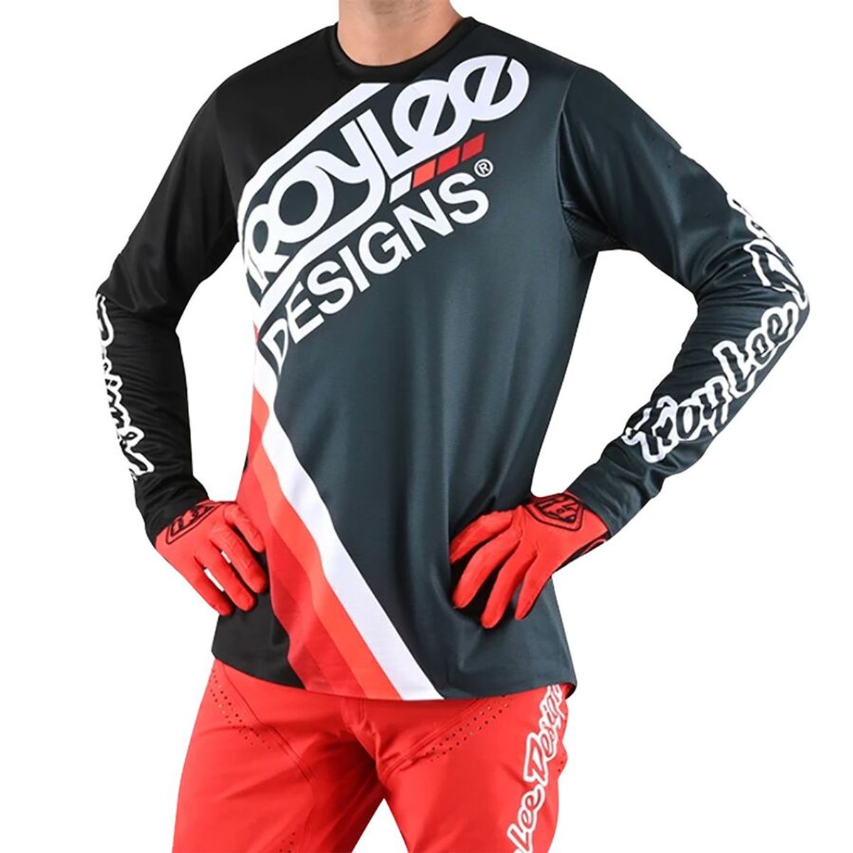 troy lee long sleeve mtb jersey