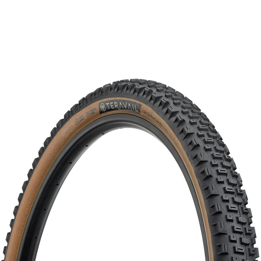 pliable Teravail Honcho Pneu TUBELESS lumière et Supple Tan 27.5 x 2.4