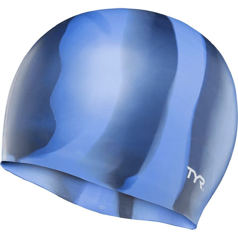 TYR MultiColor Silicone Swim Cap Men