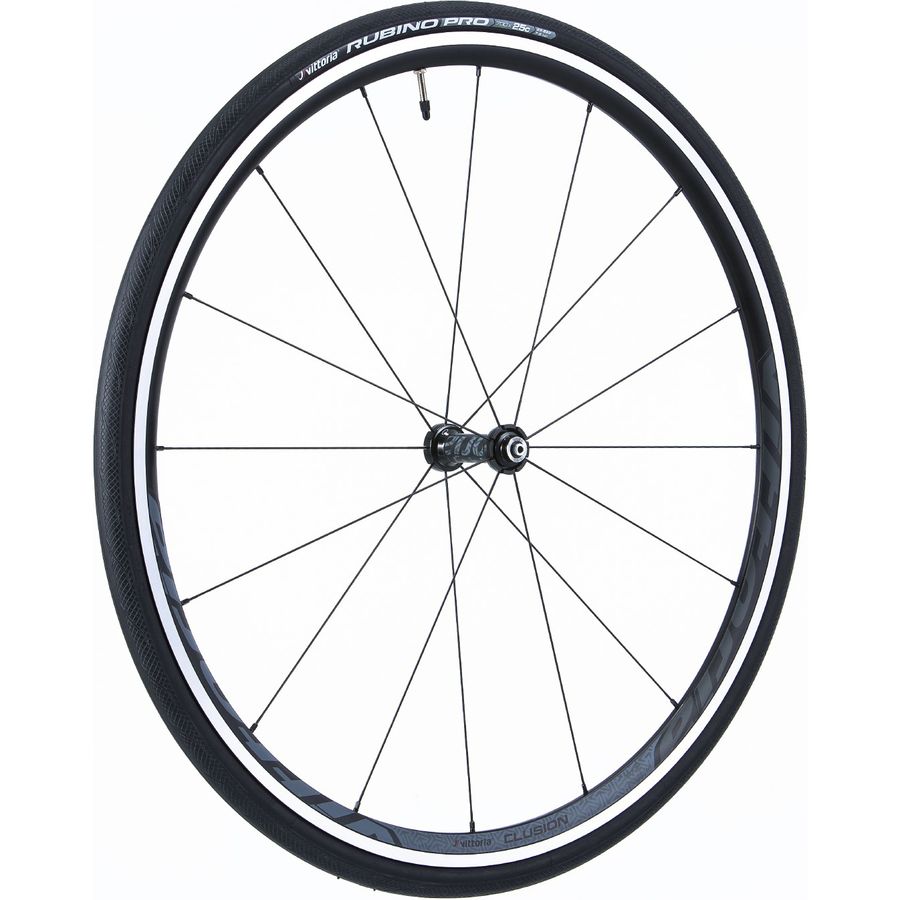Pneumatico Vittoria Rubino Pro G2.0 - Strada, Clincher, 700x32c, Nero - Leggero E Performante