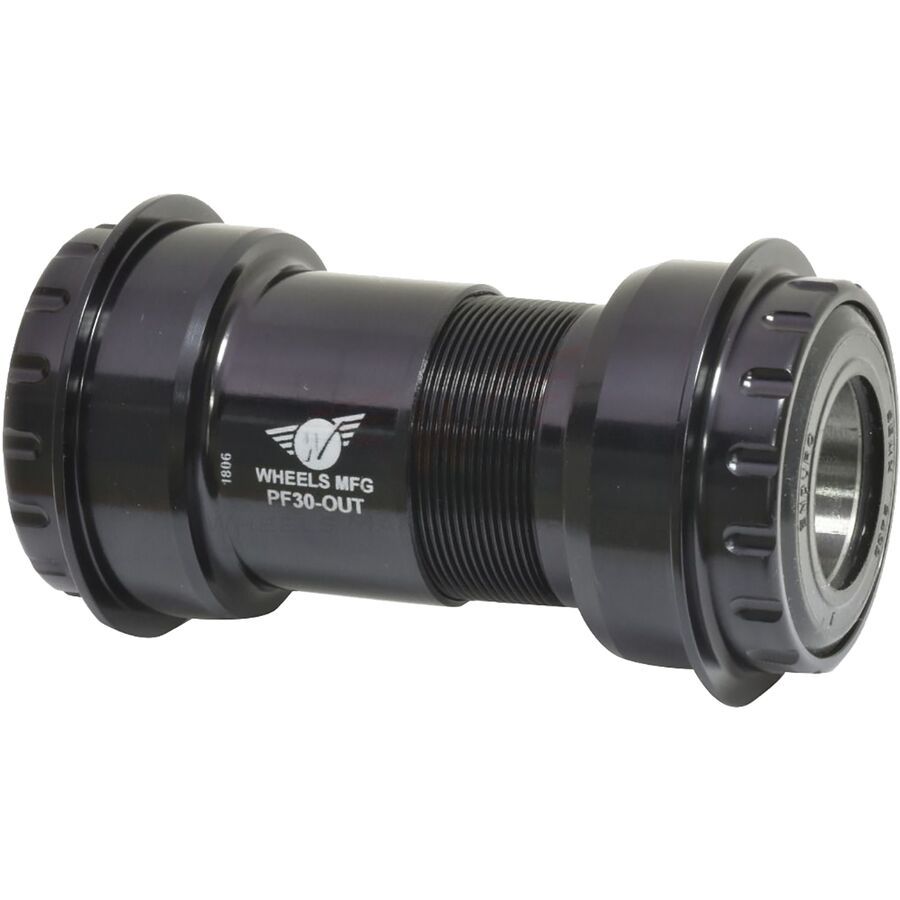 thumbnail image 2 of Bottom Bracket Spacer Pack For Wheels Mfg 30mm – Shimano Compatible, Includes Dust Seals & Spindle Spacers 2 of 10