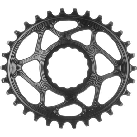 absoluteBLACK - Race Face Oval Cinch Direct Mount Traction Chainring - Black