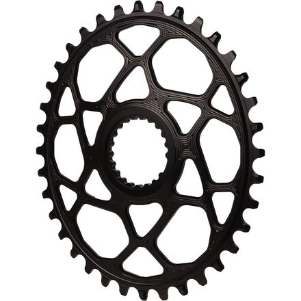 absoluteBLACK - Shimano Oval HG+ Direct Mount Chainring - Black