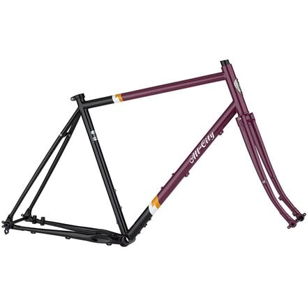 All City Bicycles - Gorilla Monsoon Frameset - Purple/Black