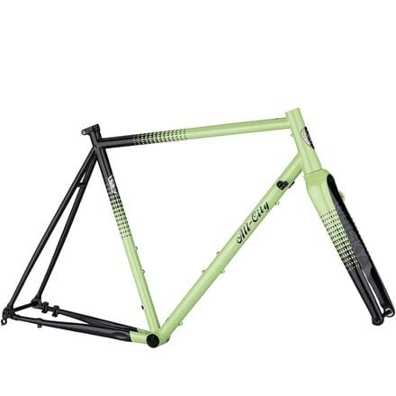 All City Bicycles - Zig Zag Frameset - Green/Black