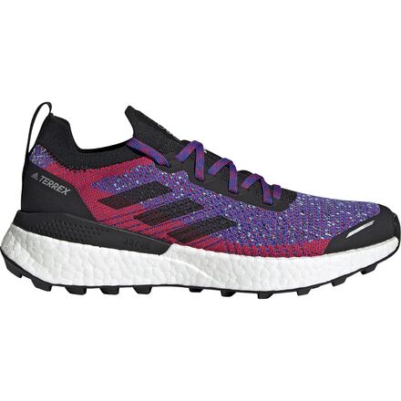 Adidas Outdoor - Terrex Two Ultra Primeblue Trail Running Shoe - Women's - Scarlet/Core Black/Hazy Sky