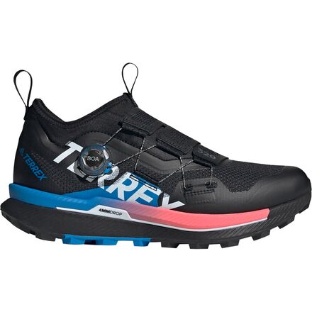 Adidas TERREX - Terrex Agravic Pro Trail Running Shoe - Men's - Core Black/Ftwr White/Turbo