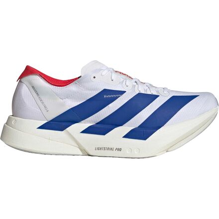 Adidas - Adizero Adios Pro 4 Running Shoe - Men's - Ftwr White/Royal Blue/Pury Ruby