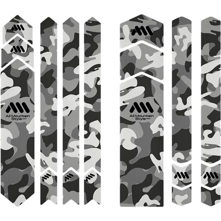 All Mountain Style - Honeycomb Frame Guard XXL - Clear/Camo