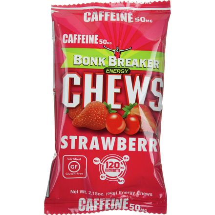 Bonk Breaker - Chews - Strawberry With Caffeine