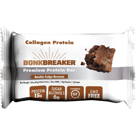 Bonk Breaker - Premium Protein Bar - Double Fudge Brownie