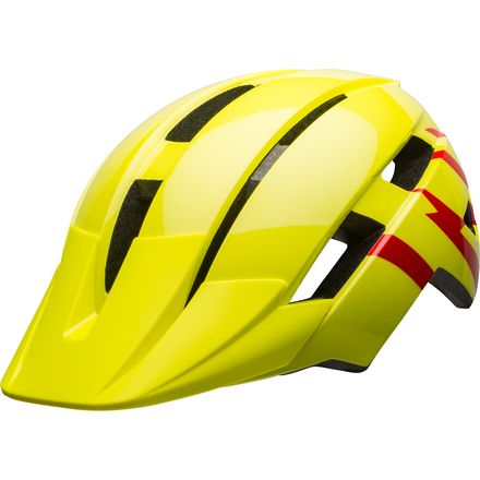 Bell - Sidetrack II Mips Helmet - Kids' - Hi-Viz/Red