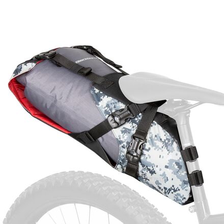 Blackburn - Outpost Seat Pack & Dry Bag - Grey Digital Camo