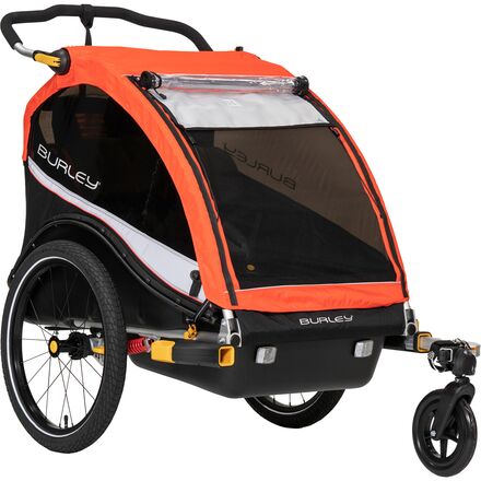 Burley - Cub X Bike Trailer + Stroller Kit - Atomic Red