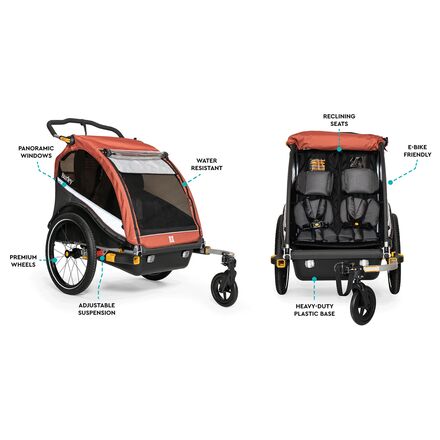 Burley - Cub X Bike Trailer