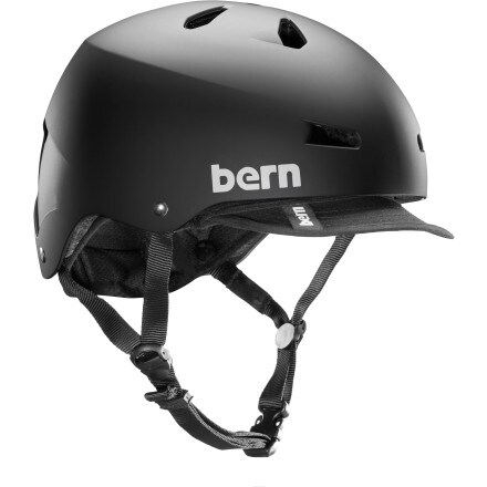 Bern - Macon Thin Shell EPS Helmet with Visor - 2014