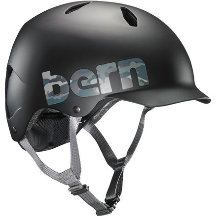 Bern - Bandito EPS MIPS Helmet - Kids' - Matte Black Camo