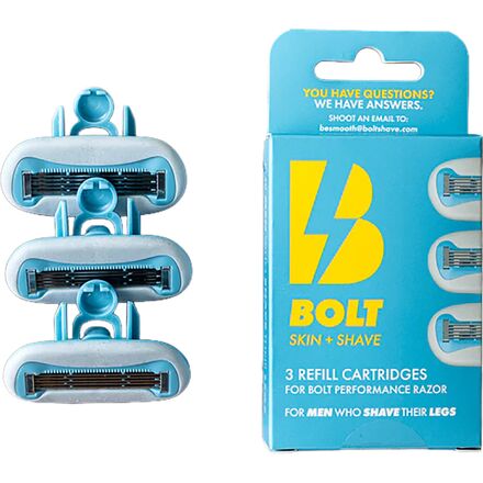 BOLT Shave - Skin + Shave Cartridge Refill Box
