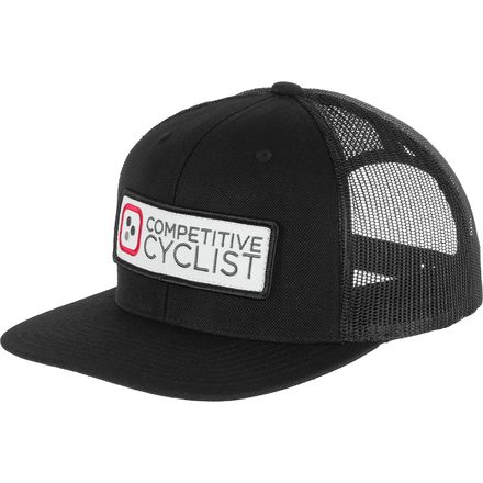 Competitive Cyclist - Logo Flat Bill Trucker Hat