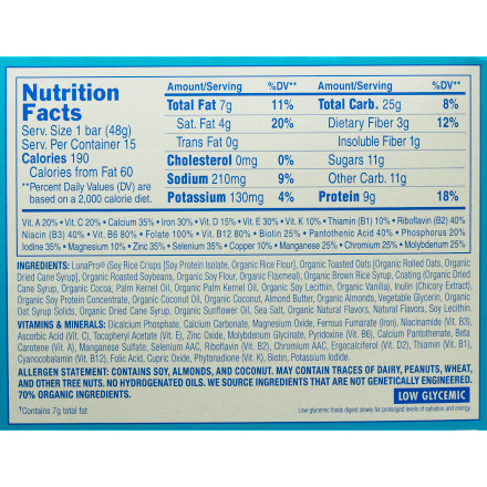 Clifbar - Luna Bar - 15 Pack