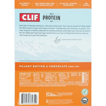 Clifbar - Whey Protein Bars - 8-Pack