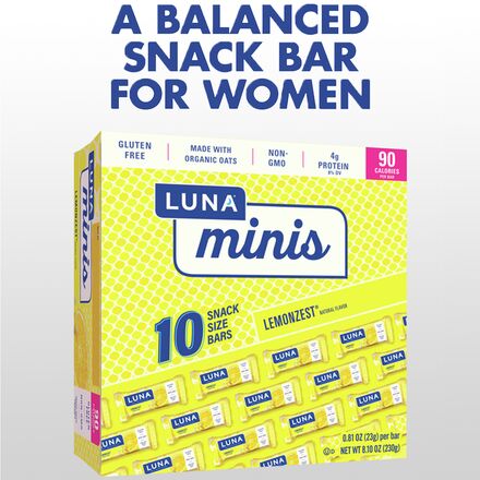 Clifbar - Luna Bars Mini - 10-Pack