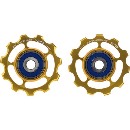 CeramicSpeed - 11 Speed Aluminum Pulley Wheels - Limited Edition Gold