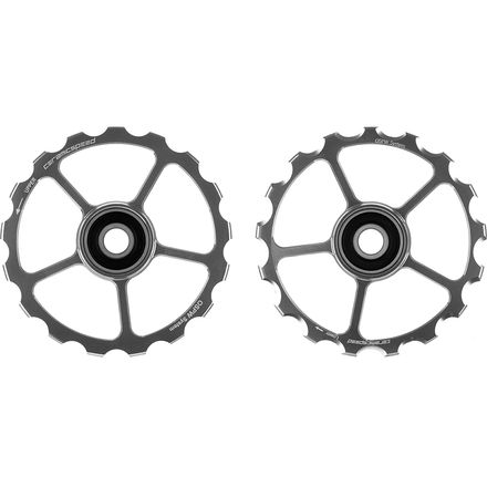 CeramicSpeed - 11-Speed Aluminum Pulley Wheels - Limited Edition Silver - Silver