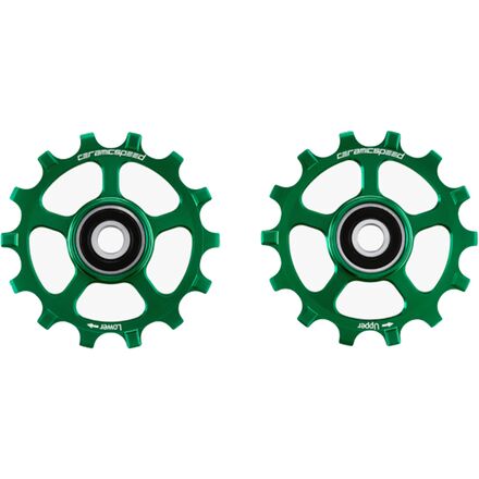 CeramicSpeed - 12-Speed MTN Aluminum Pulley Wheels - Limited Edition Green