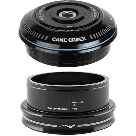 Cane Creek - 40 Series Mixed Tapered  ZS44 EC49/40 Headset - OE - Black
