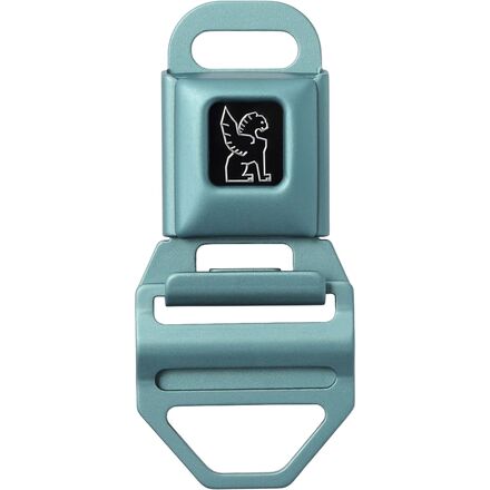 Chrome - Seatbelt Buckle - Steel Blue