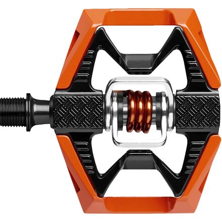Crank Brothers - Doubleshot Pedals - Orange/Black/Orange