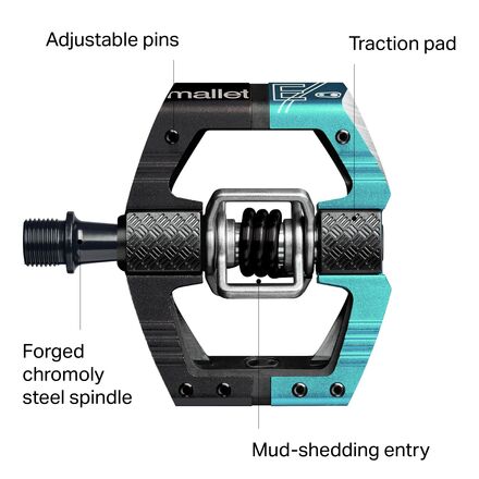 Crank Brothers - Mallet E Long Spindle Pedals