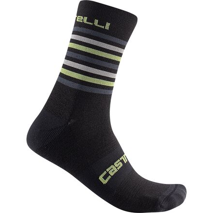 Castelli - Gregge 15 Sock - Black/Dark Gray