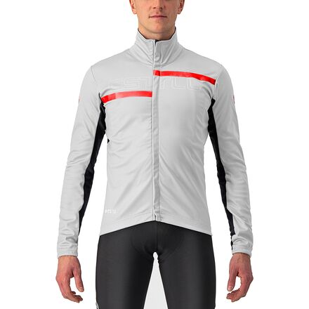 Castelli Transition 2 GORE-TEX INFINIUM Jacket Silver Red - M