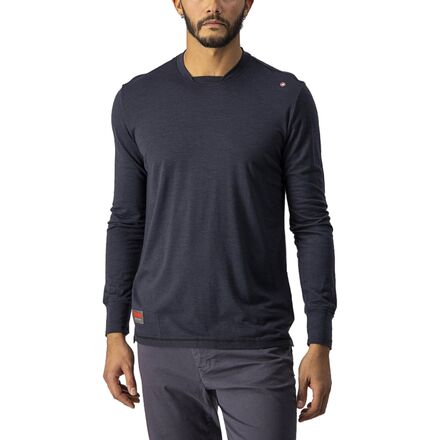 Castelli - Wool Long-Sleeve T-Shirt - Men's - Light Black