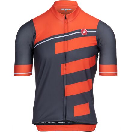Cycling Jerseys Castelli Flusso Short Sleeve Full Zip Jersey
