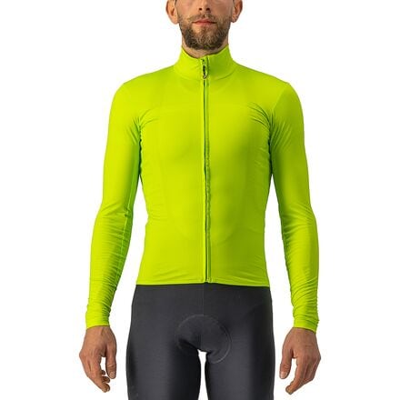 Castelli - Pro Thermal Mid Long-Sleeve Jersey - Men's - Electric Lime