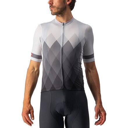 Castelli - A Tutta Jersey - Men's - Silver Gray/Dark Gray