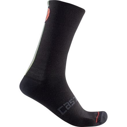 Castelli - Racing Stripe 18 Sock - Black