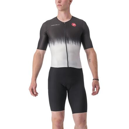 Castelli - Sanremo Ultra Speedsuit - Men's - Black/Silver Gray