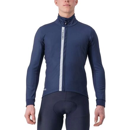 Castelli - Entrata Jacket - Men's - Belgian Blue/Silver