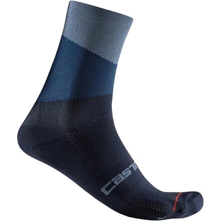 Castelli - Orizzonte 15 Sock - Men's - Light Steel Blue/Belgian Blue
