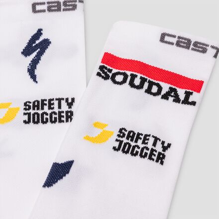 Castelli - Soudal/Quick-Step Rosso Corsa Pro 18 Sock - Men's