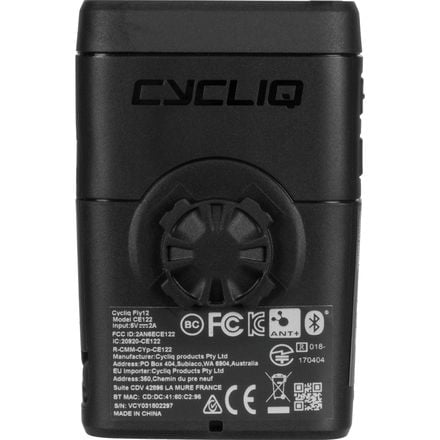 CYCLIQ - Fly12 CE Front HD Bike Camera and Light