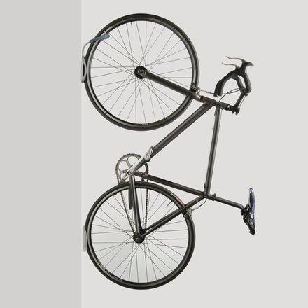 Delta - Single Bike Wall Mount Rack + Tire Tray