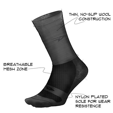 DeFeet - Wooleator Wool Blend 3in Sock