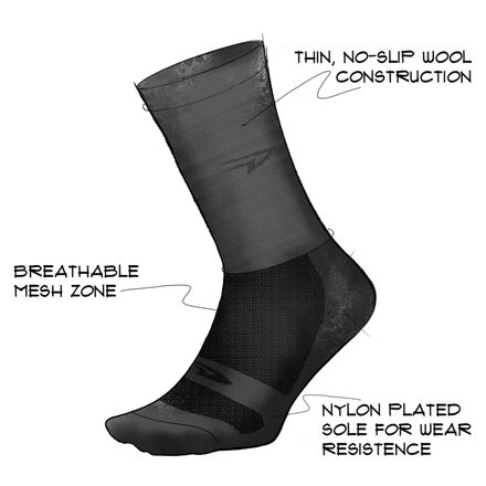 DeFeet - Wooleator Wool Blend 6in Sock