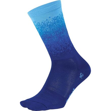 DeFeet - Barnstormer 6in Sock - Ombre/Royal/DeFeet Blue/Process Blue/Carolina
